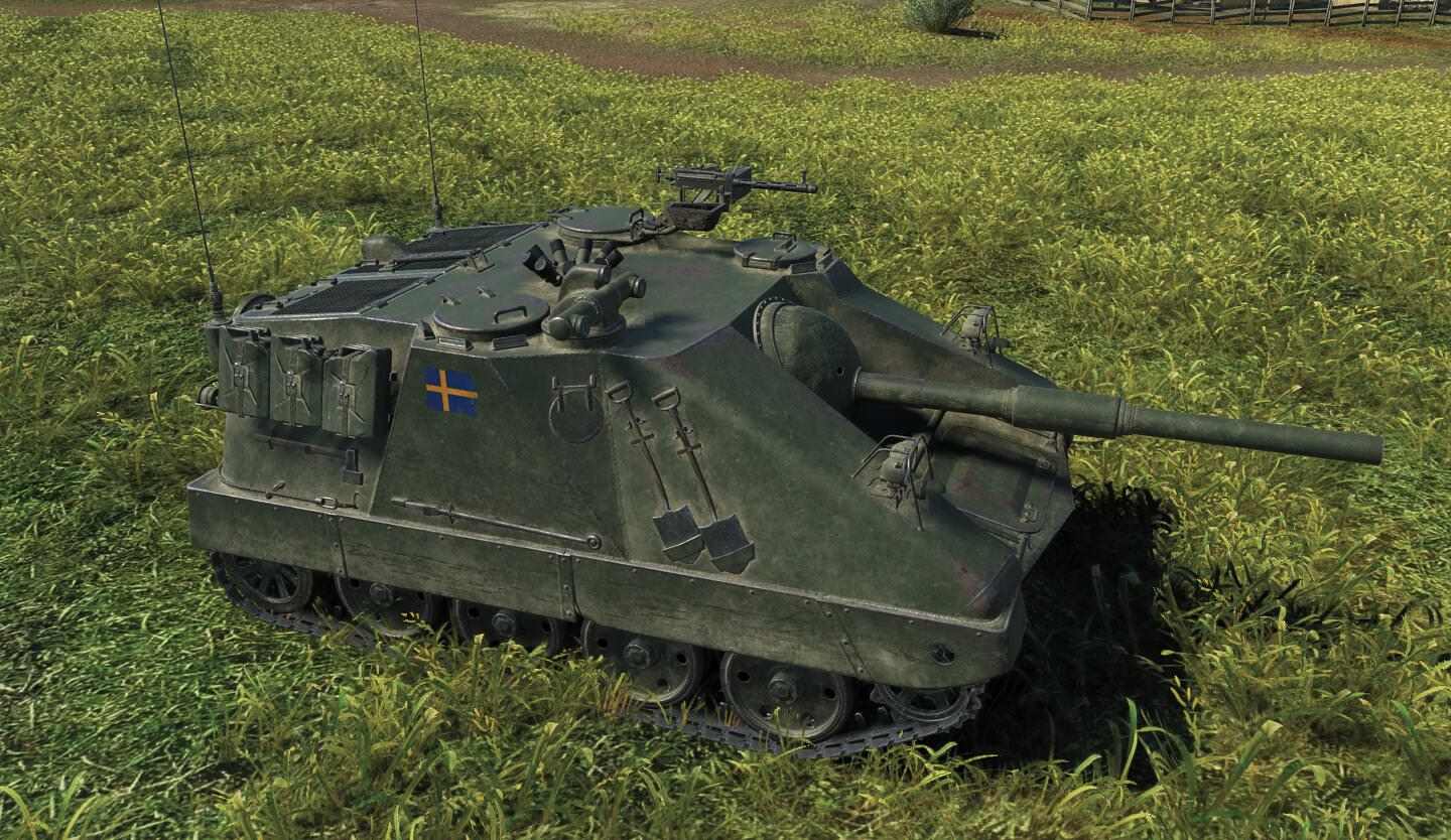 Ikv 65 Alt 2 - Sweden - self-propelled antitank gun - - Mow model ...