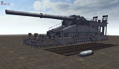 german railway gun